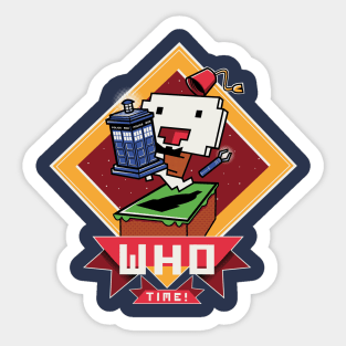 WHO FEZ Sticker